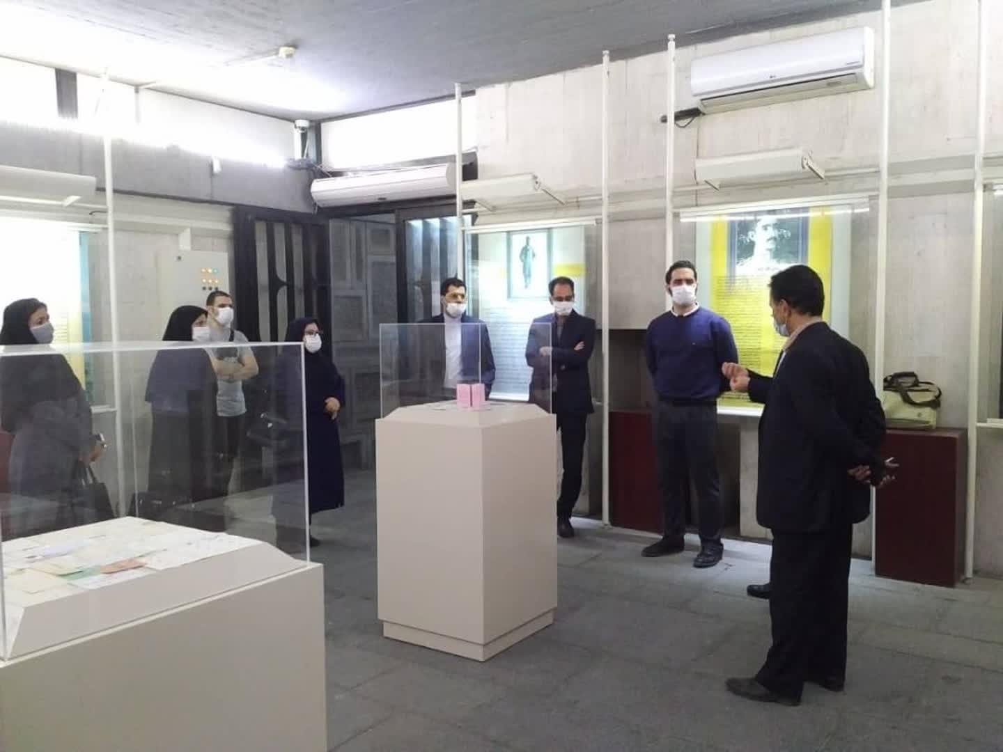 افتتاح نمایشگاه کوپن‌های صلح و جنگ در محل باغ‌موزه نادری مشهد